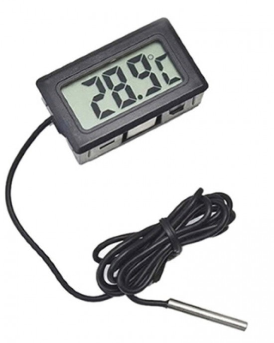 SpedCrd Mini Digital LCD Temperature Meter Electronic Thermometer