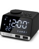 K11 Bluetooth 4.2 Multipurpose Alarm Clock Speaker Cool