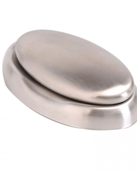 Stainless Steel Soap Dish Neutralises Unpleasant Odours