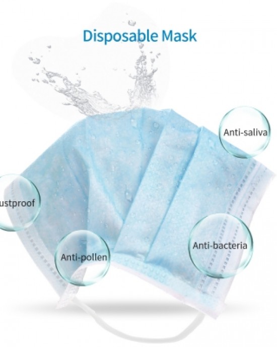 10PCS Disposable Face Masks